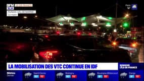 Île-de-France: la mobilisation des VTC continue