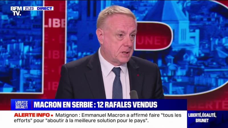 Avions de combat: l'accord entre la France et la Serbie sur la vente de 12 Rafale fait débat