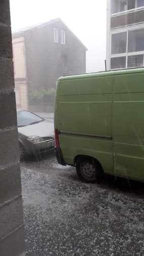 Orages dans la Loire - Témoins BFMTV