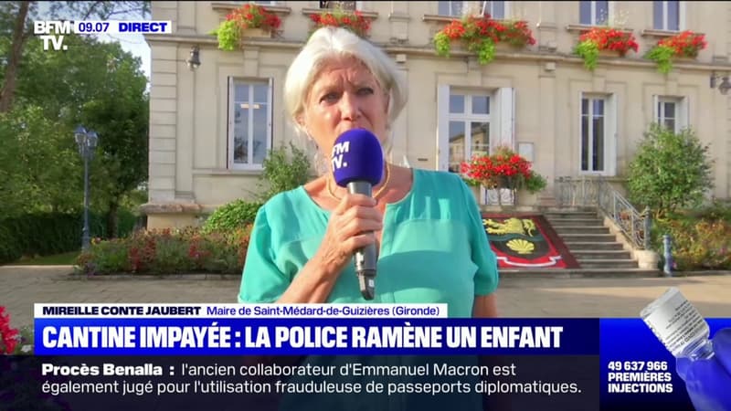 Cantine impayée: la maire de Saint-Médard-de-Guizières, en Gironde, explique avoir suivi la procédure