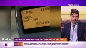 Le premier SMS de l'histoire vendu aux enchères