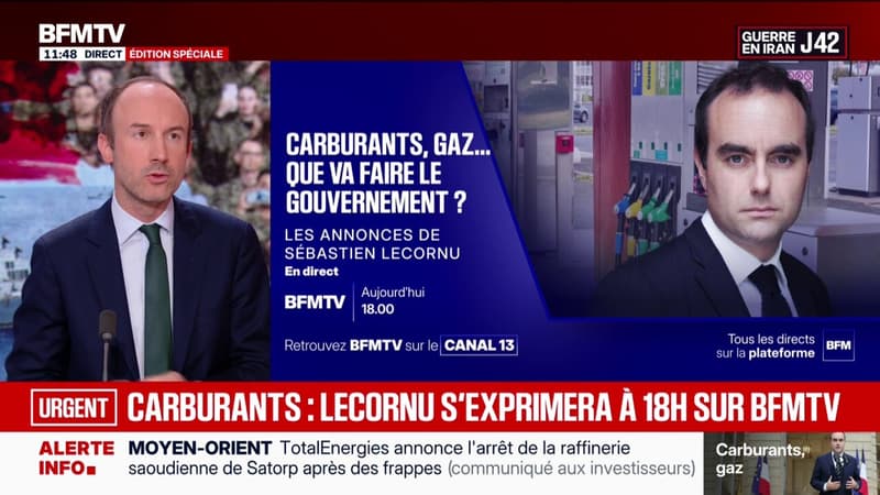 Carburants: à quoi s'attendre de la prise de parole de Sébastien Lecornu ce vendredi?