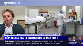 Patiente morte de faim au CHU de Dijon: l'économiste Frédéric Bizard dénonce "un problème de gouvernance" dans les hôpitaux publics