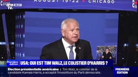 Convention démocrate: qui est Tim Walz, le colistier de Kamala Harris ? 