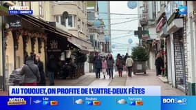 Pas-de-Calais: au Touquet, les visiteurs profitent de l'entre-deux fêtes