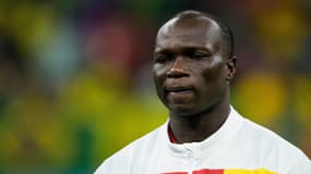 Vincent Aboubakar avec le Cameroun en décembre 2022.