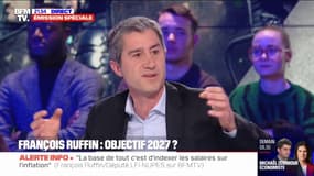 Présidentielle 2027: "Il faudra un capitaine à la tête de l'équipe, ce ne sera pas forcément moi" explique François Ruffin (LFI)
