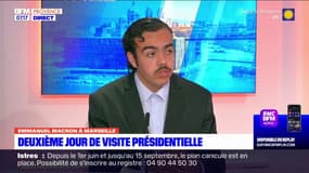 Emmanuel Macron à Marseille: "des annonces concrètes" Jonah Latreche, lycéen engagé