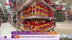 Malgré l'inflation, le surendettement baisse en France 
