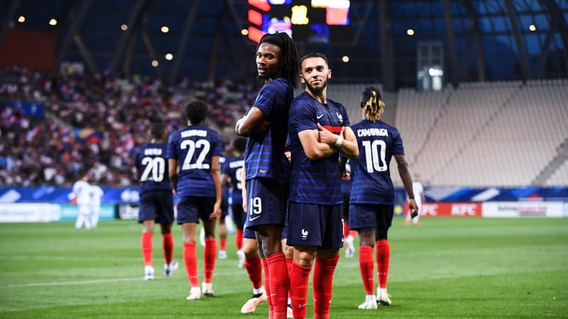 Khéphren Thuram et Amine Gouiri