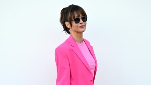 L'actrice Sophie Marceau au défilé Jacquemus au Bourget, près de Paris, le 12 décembre 2022