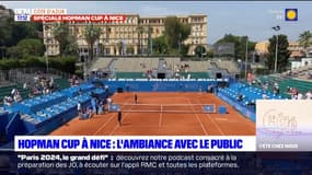 Hopman Cup à Nice: l'ambiance avec le public