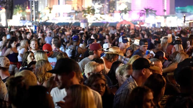 Panique sur le Strip à Las Vegas.