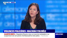 Anne-Sophie Simpère (Amnesty International) juge "intéressant qu'il y ait un début de reconnaissance d'un problème d'usage illégal de la force par les forces de l'ordre"