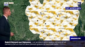 Météo Rhône: un risque d'orages et de pluies dans l'après-midi de jeudi