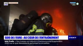 Eure: au cœur de l'entraînement avec les sapeurs-pompiers stagiaires