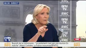 "Immature." Pour Marine Le Pen, Emmanuel Macron agit "comme un gamin qui provoque le tigre au zoo"