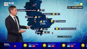 Météo: un dimanche matin estival, quelques nuages dans l'après-midi, jusqu'à 30°C à Lyon