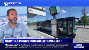 "Si on se fait agresser ?": la CGT RATP-Bus évoque son opposition à une prime "de présence"