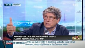 "#Macron est responsable de la fausse sanction de #Benalla !"