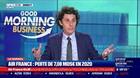 Air France: perte de 7,08 milliards d'euros en 2020