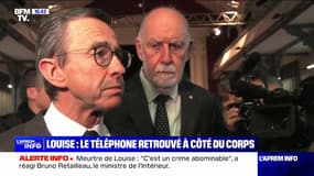 Meurtre de Louise: "C'est un crime qui est abominable", réagit Bruno Retailleau
