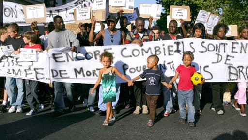 Une marche avait été organisée en mémoire des victimes de l'incendie du boulevard Vincent Auriol.