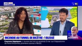 Autoroute A6b: le tunnel de Bicêtre fermé à la suite de l'incendie d'un bus, la déviation par l'A6a conseillée