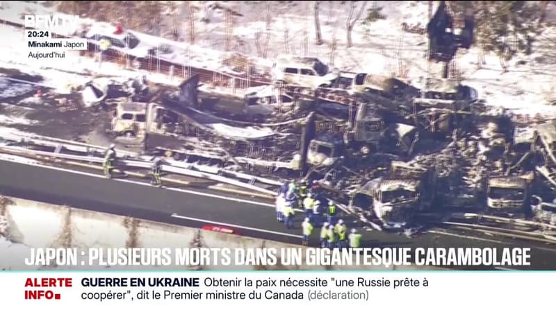 Un gigantesque carambolage fait plusieurs morts au Japon