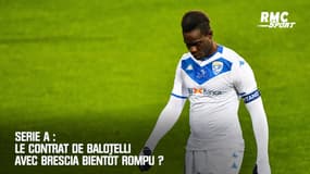 Serie A : Le contrat de Balotelli avec Brescia bientôt rompu ?