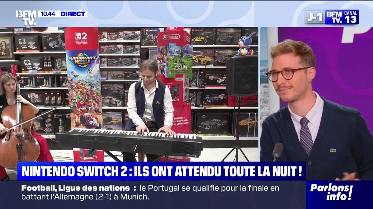 Nintendo Switch 2 : ils ont attendu toute la nuit ! - 05/06