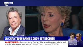 Hervé Vilard à propos d'Annie Cordy: "Elle aimait les gens et connaissait son monde"