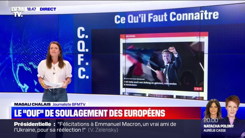 Présidentielle: les médias européens réagissent à la réélection d'Emmanuel Macron