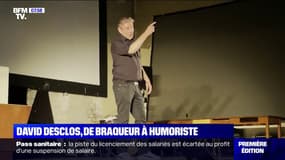 David Desclos, ancien braqueur devenu humoriste 