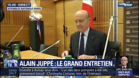 "La proposition de Richard Ferrand m'a surpris", confie Alain Juppé en préambule de son audition