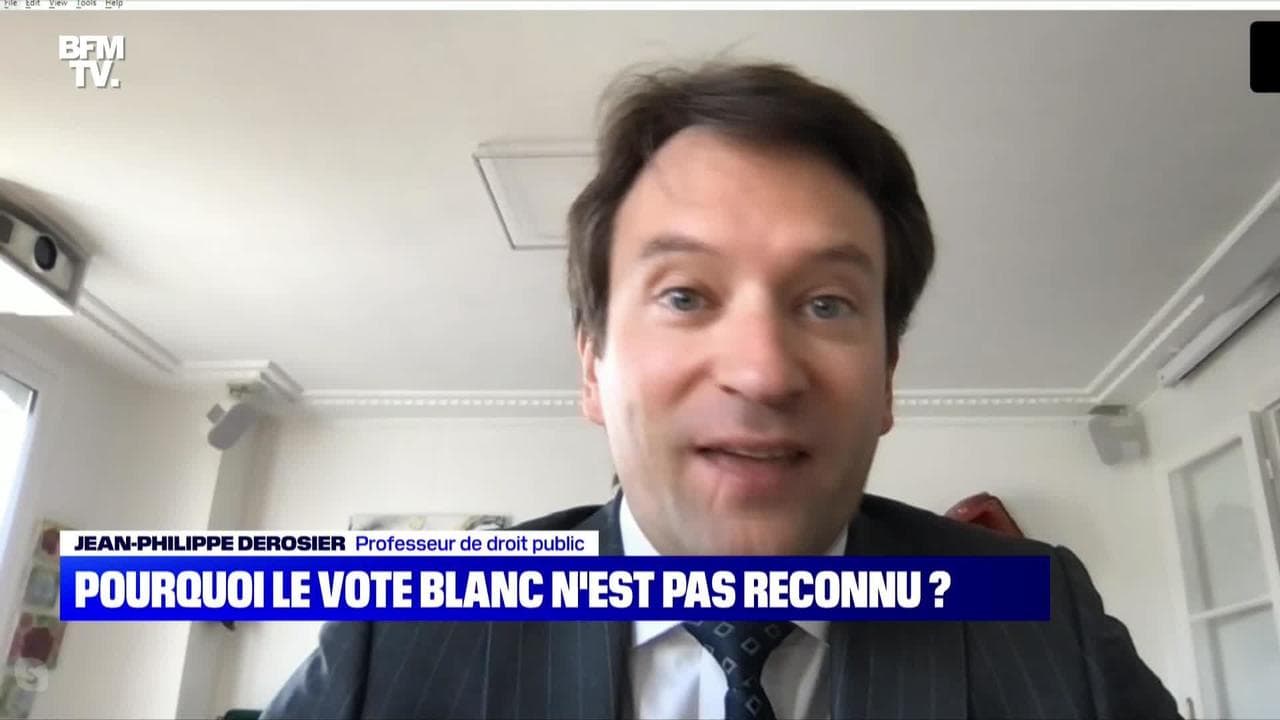 Pourquoi Le Vote Blanc Nest Pas Reconnu BFMTV répond à vos questions : Pourquoi le vote blanc n'est-il pas reconnu  en France ? - 28/06