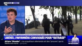 Patrick Pelloux espère que "la justice sera clémente" avec l'infirmière, désormais convoquée pour "outrage"