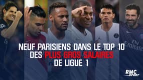 Neuf Parisiens dans le Top 10 des plus gros salaires de Ligue 1