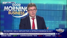  Philippe Brassac, président de la Fédération bancaire française (FBF) se dit "optimiste" pour l'économie en 2021: "vous avez au moins 90% de l'économie qui est revenue à des niveaux d'activité comme avant crise"