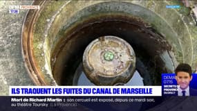Marseille: ils traquent les fuites du canal