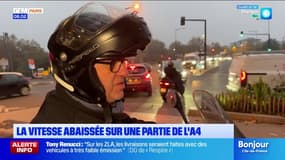 Val-de-Marne: la vitesse abaissée à 70 km/h sur une partie de l'A4