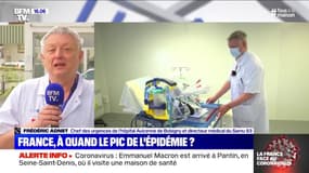 Coronavirus: "La situation est extrêmement tendue au niveau des surblouses (...) et des médicaments", déclare le Pr Adnet