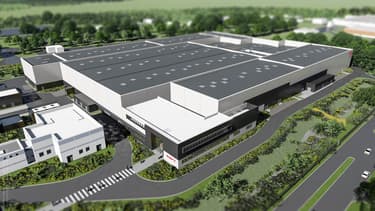 La future usine de Nersac