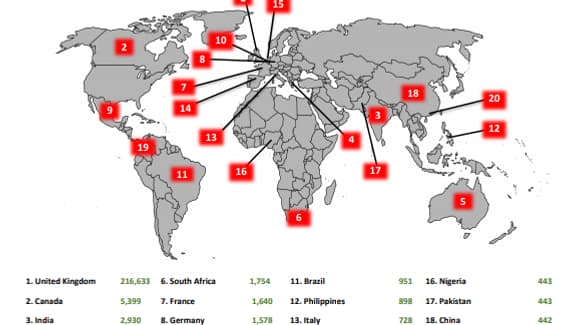 Dans ce rapport du FBI, la France est le 7e pays le plus visé par la cybercriminalité, hors Etats-Unis