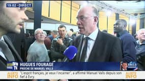 Candidature de Valls: "J'appelle les uns et les autres à écouter son discours", Hugues Fourage