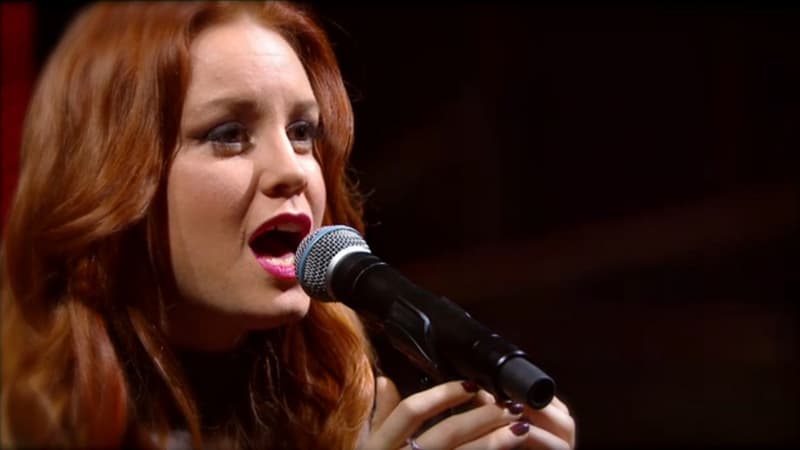 Emji sur le plateau de "Nouvelle Star"