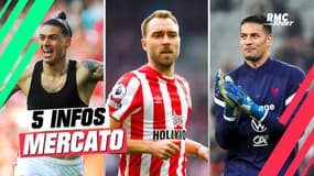 Nuñez, Areola, Eriksen ... Les 5 infos mercato du 14 juin (21h)