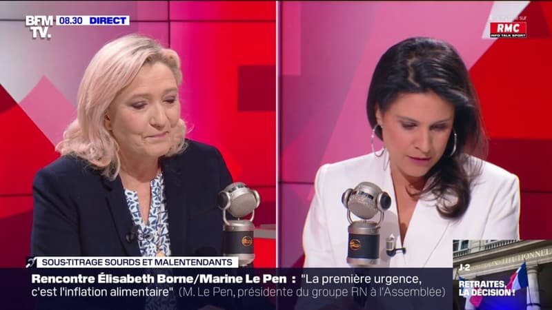 Inflation: Marine Le Pen dénonce 
