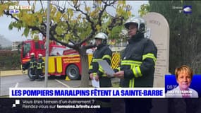 Alpes-Maritimes: les pompiers ont fêté la Sainte-Barbe