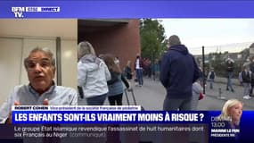 Robert Cohen (Société française de pédiatrie): "Les enfants peuvent transmettre le virus, mais beaucoup moins que les adultes"